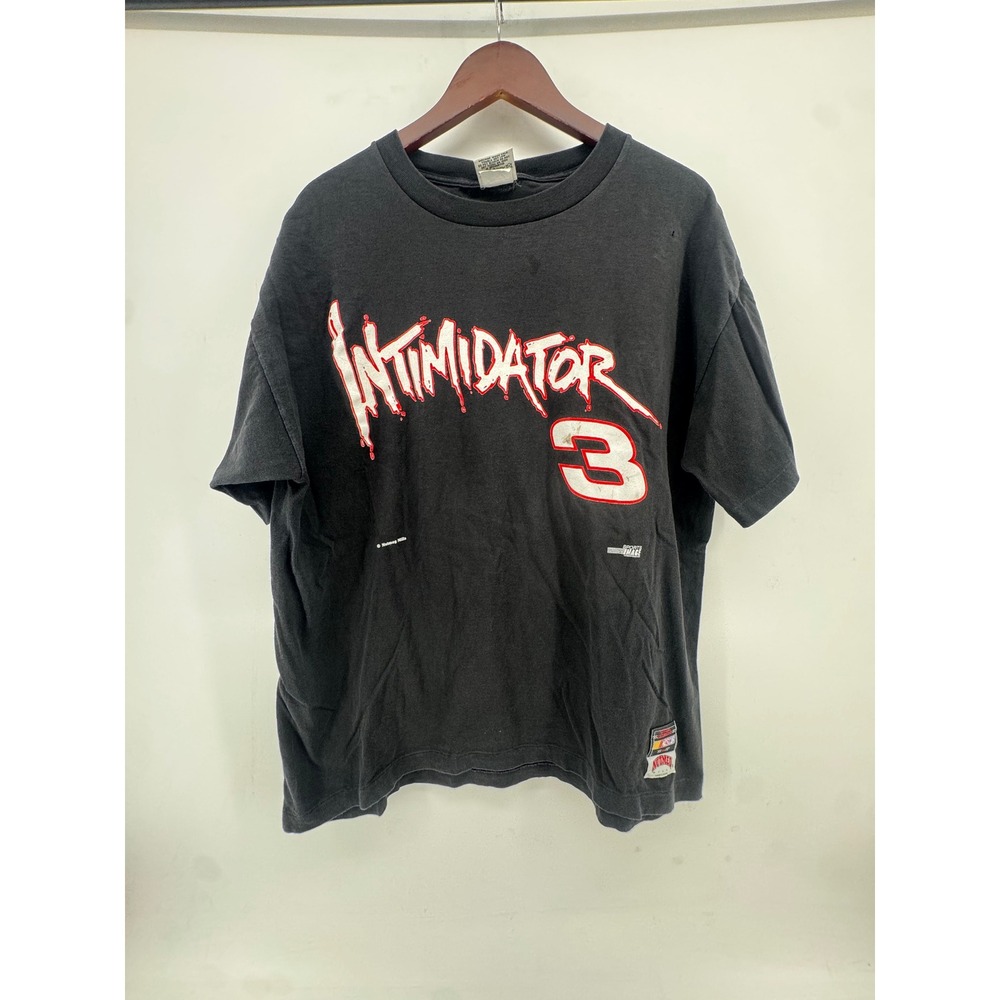 Vintage Nutmeg‎ Mills Dale Earnhardt Intimidator NASCAR Shirt Black XL